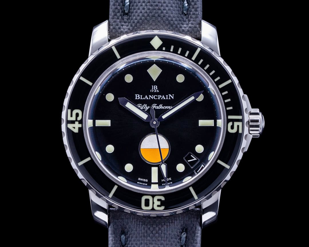 Blancpain Tribute to Fifty Fathoms MilSpec SS LIMITED 38mm