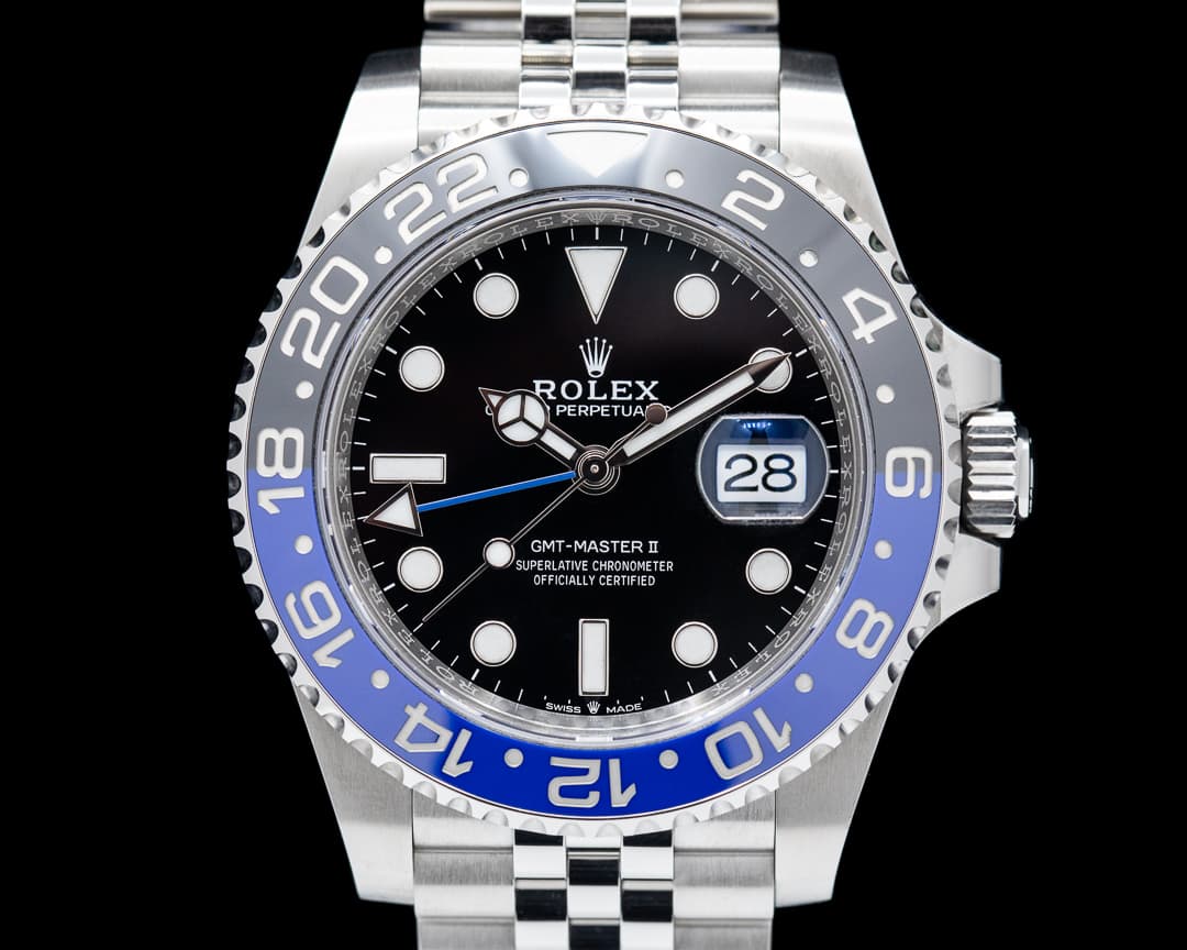 Rolex GMT Master II 126710 Ceramic "Batman" SS / SS