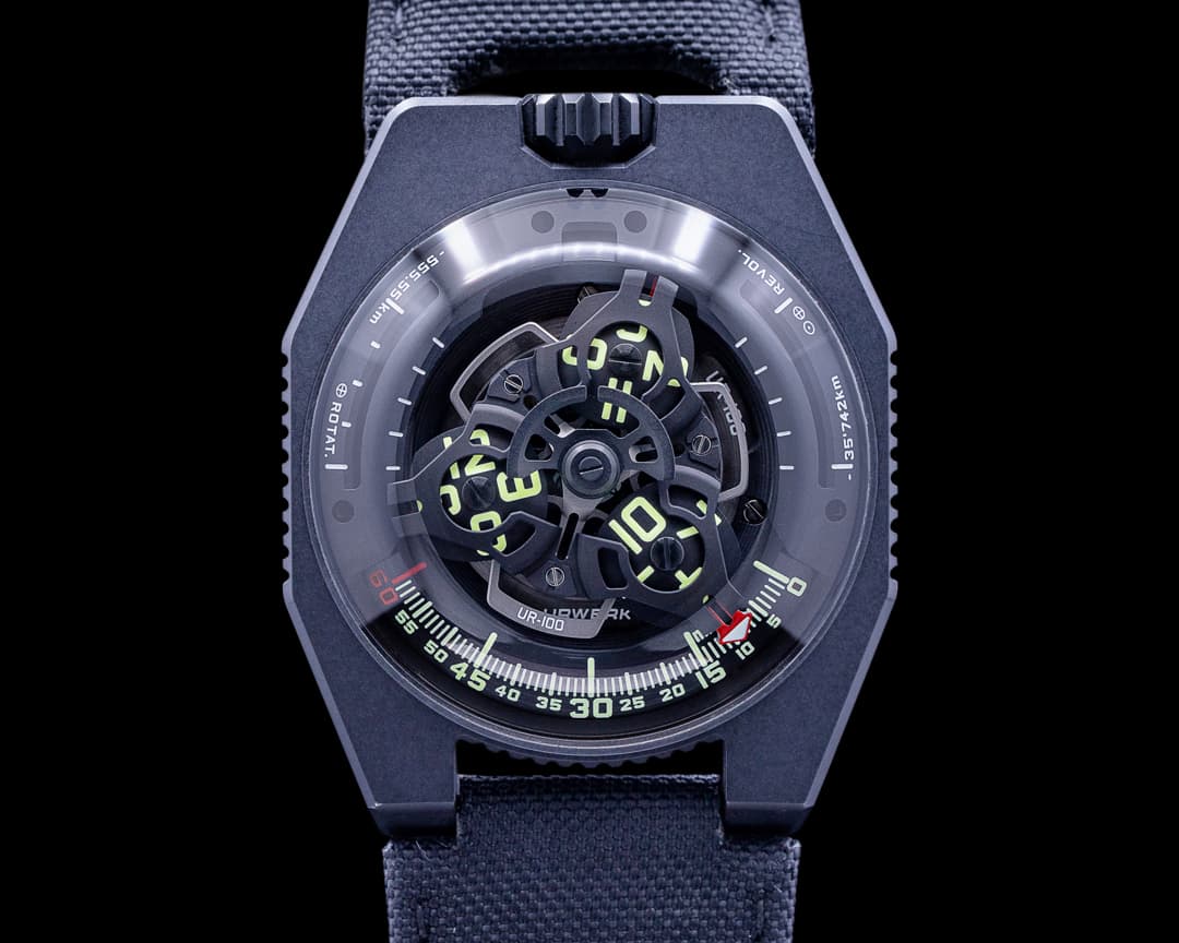 URWERK UR-100 Black LIMITED TO 25 PIECES