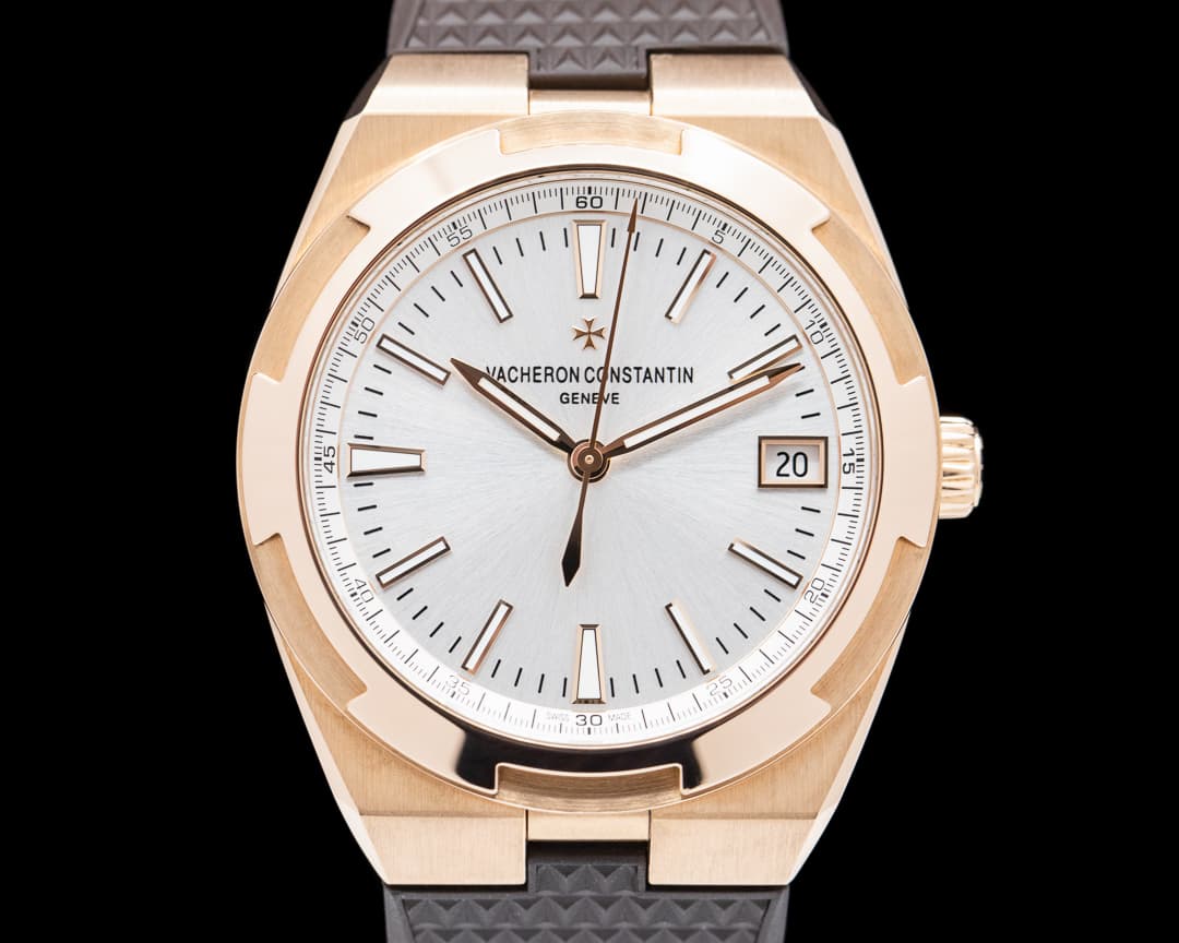 Vacheron Constantin Overseas 4500v Automatic 41mm Silver Dial Rose Gold