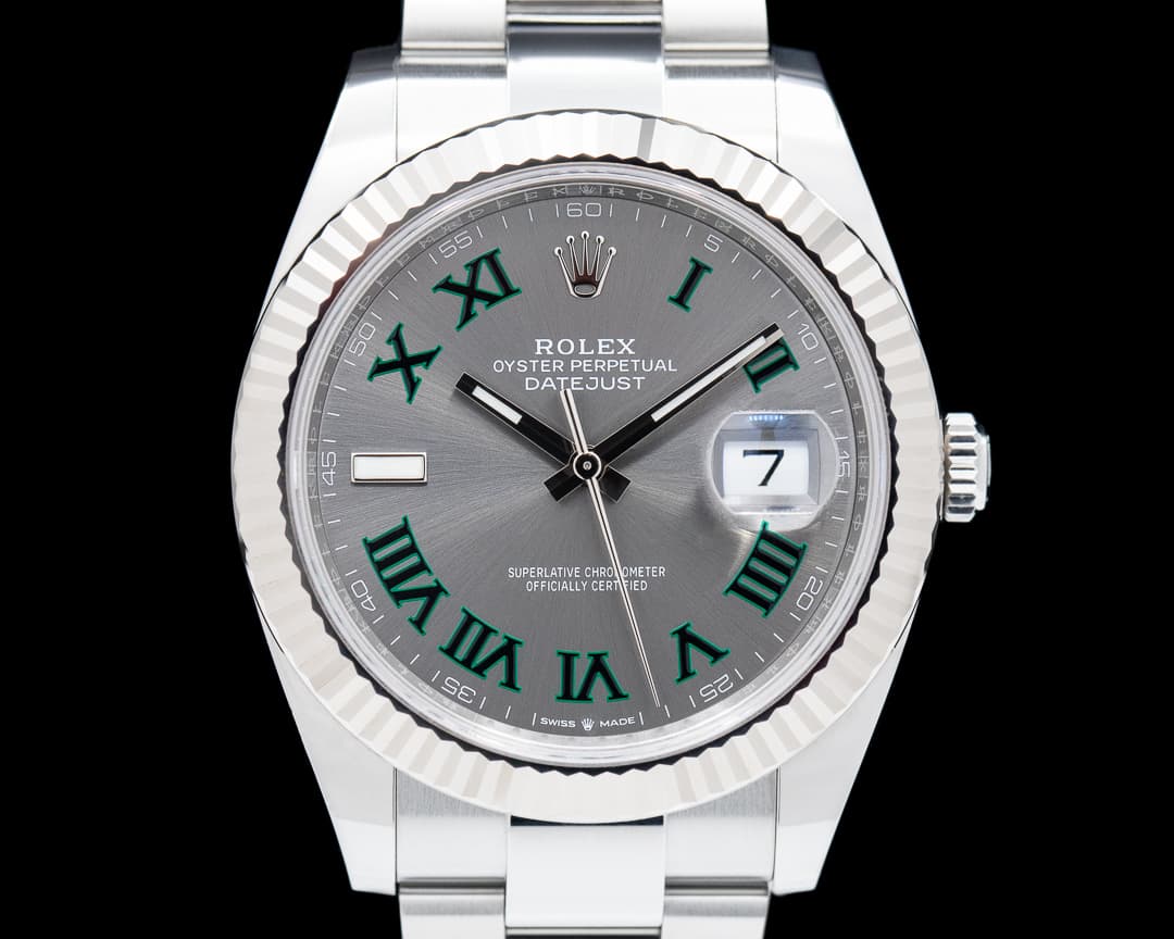 Rolex Datejust 41 126334 Wimbledon Dial Oyster Bracelet