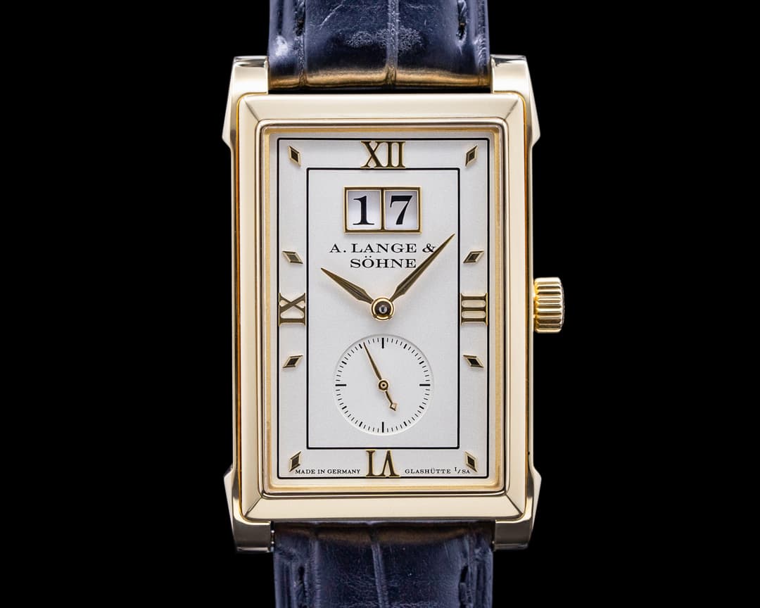 A. Lange and Sohne Cabaret 107.021 18K Yellow Gold