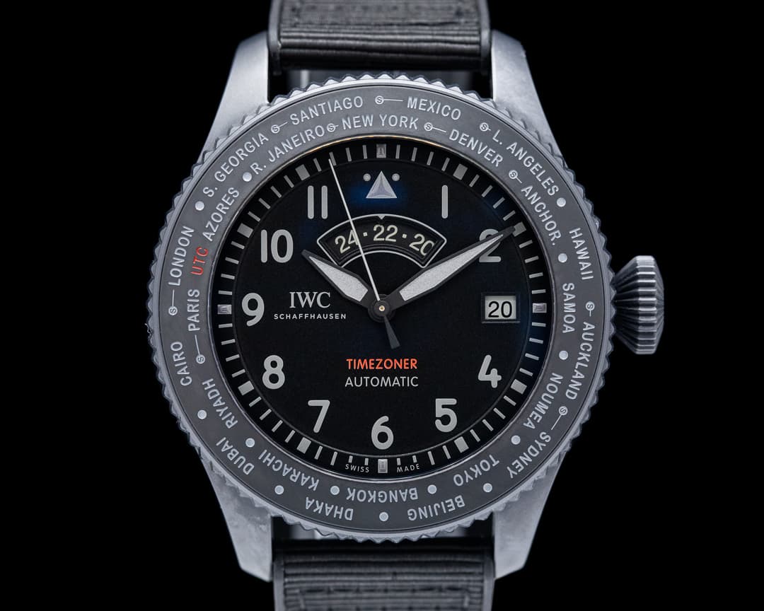 IWC Pilot's Watch Timezoner "Top Gun" Edition IW395505 LIMITED