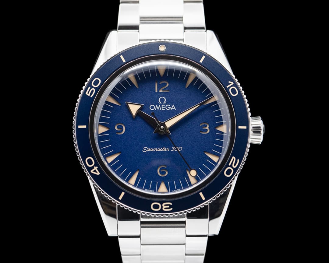 Omega Omega SeaMaster 300M Blue Dial Blue Bezel Co-Axial 41MM