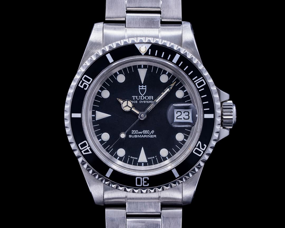 Tudor Submariner Black Dial SS Bracelet