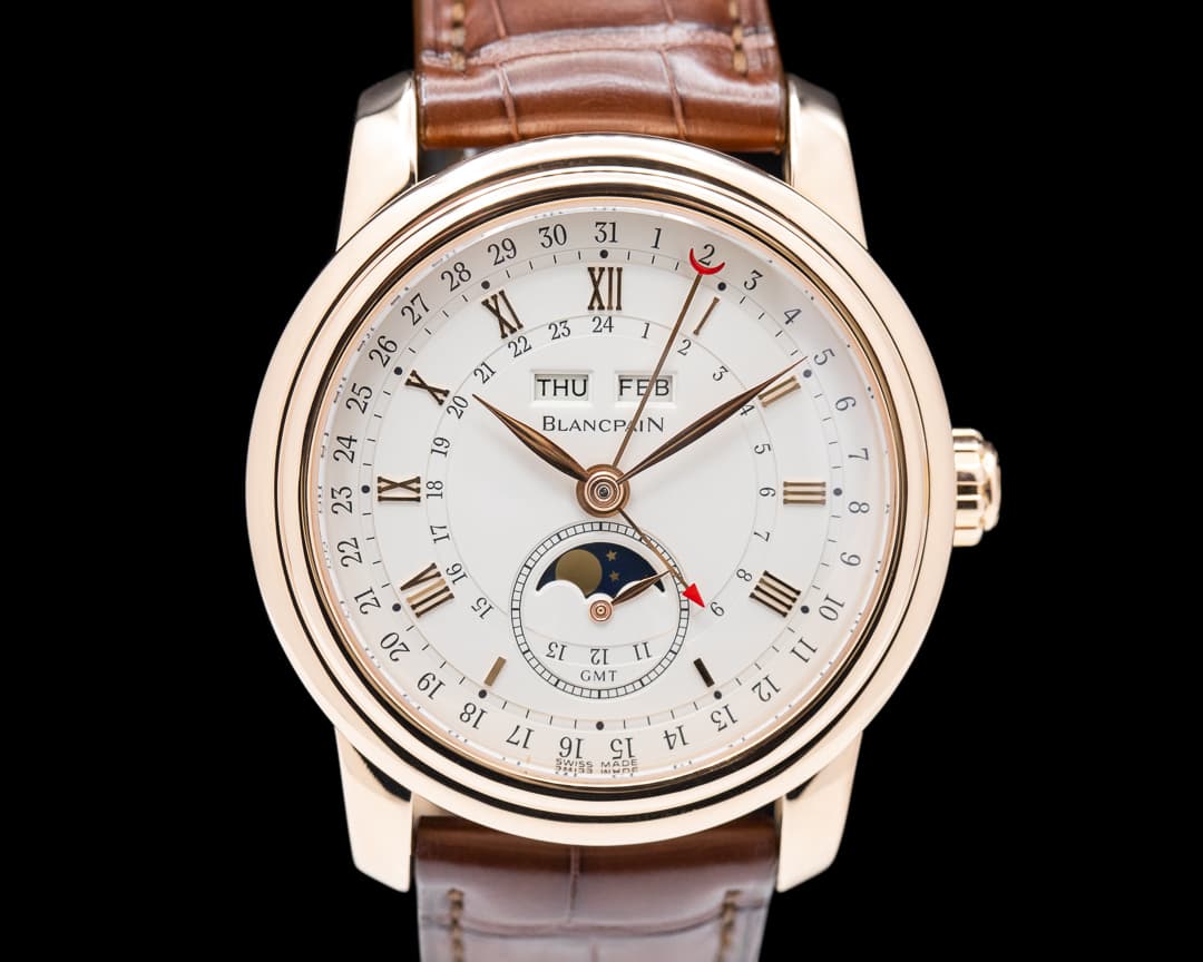 Blancpain Le Brassus Complete Calendar GMT 18K RG
