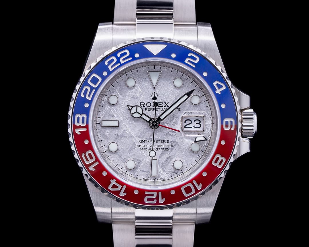 Rolex GMT Master II 126719 Ceramic "Pepsi" Meteorite UNWORN
