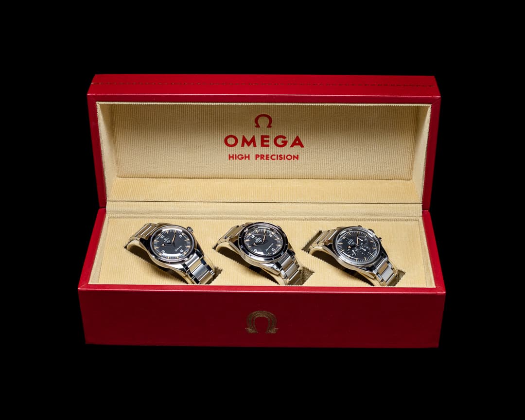 Omega 1957 Trilogy Set Limited Edition 3 Watch Set FULL SET