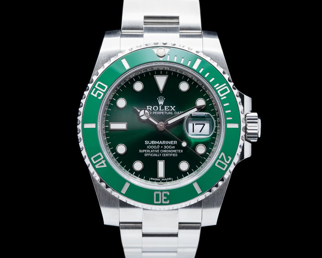 Rolex Submariner "Hulk" Green Ceramic Bezel Green Dial SS 2018