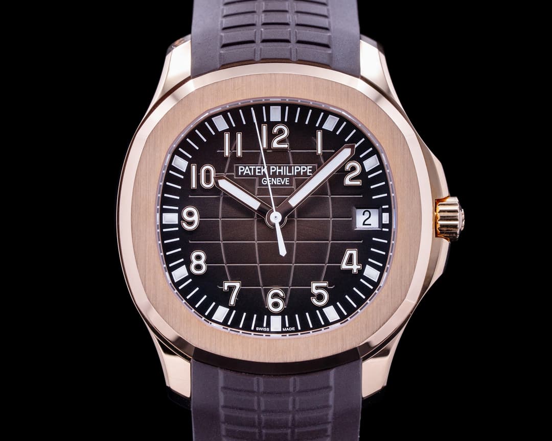 Patek Philippe Aquanaut 18K 5167R Rose Gold / Brown Dial