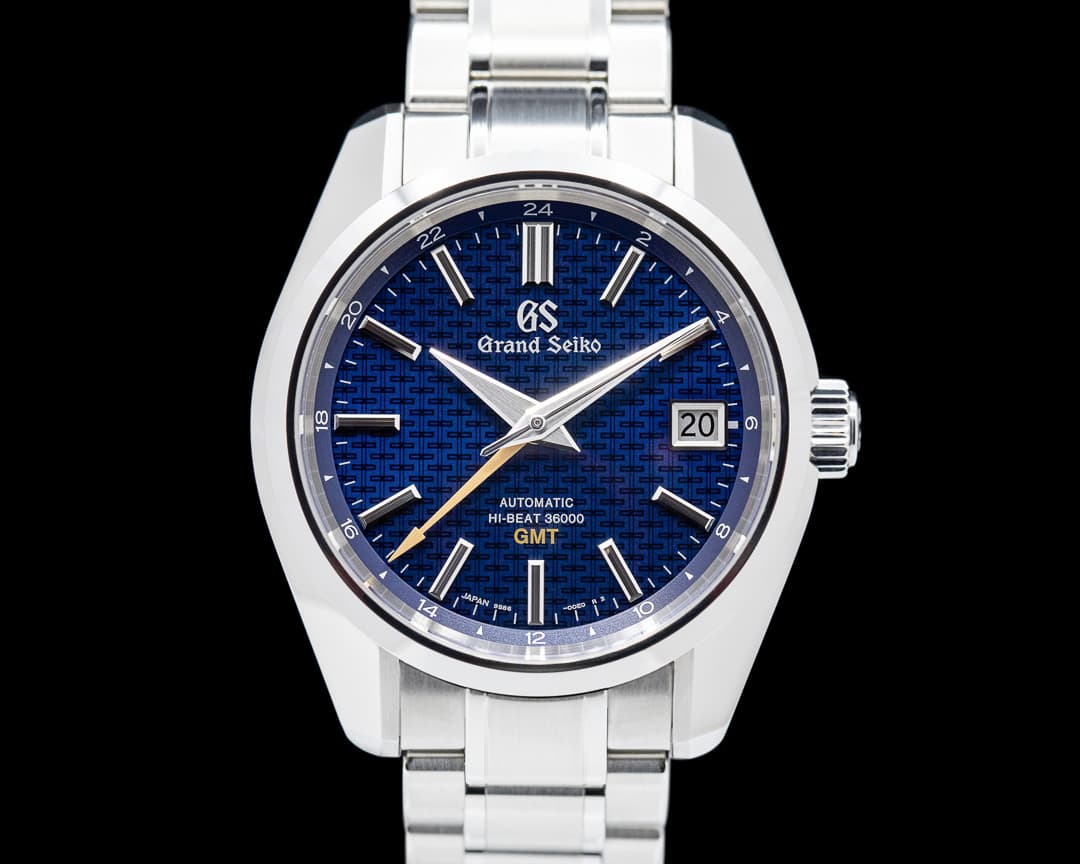 Grand Seiko Grand Seiko Hi-Beat 36000 GMT Blue dial LIMITED