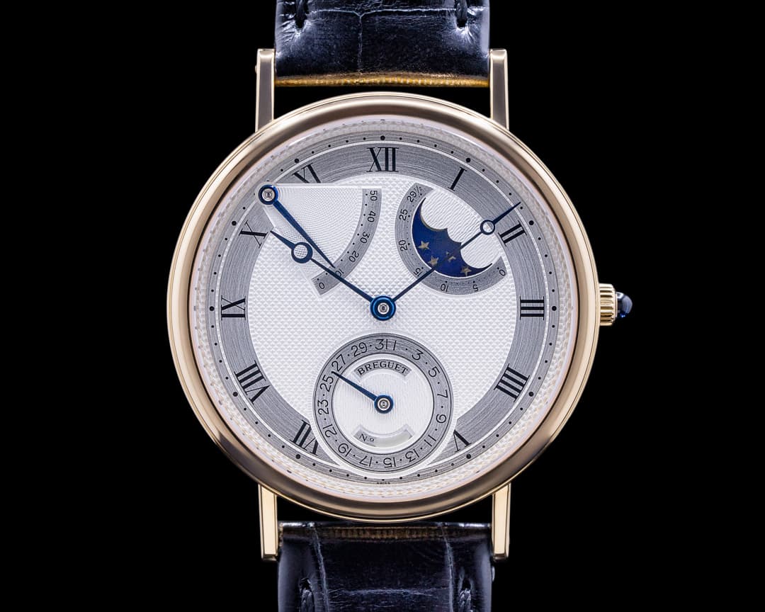 Breguet Classique Power Reserve Moon 18K Yellow Gold