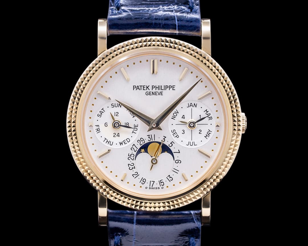 Patek Philippe Perpetual Calendar 5039J 18K Yellow Gold FULL SET SERVICED