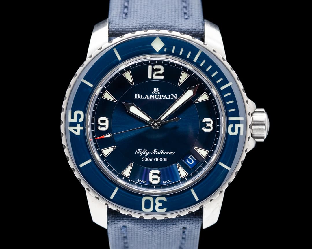 Blancpain Blancpain 5015-1240-52A Fifty Fathoms Titanium 2022