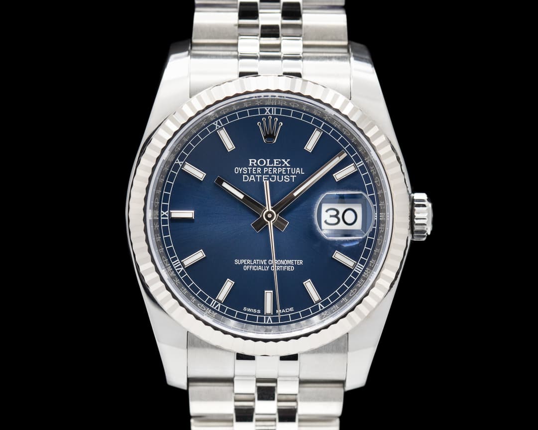 Rolex Datejust SS Jubilee Blue Dial