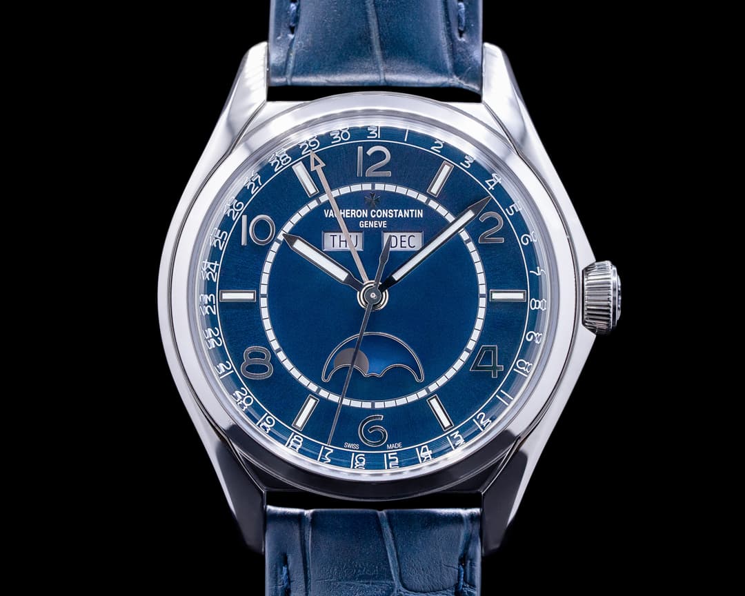 Vacheron Constantin Fiftysix Complete Calendar SS Blue Dial
