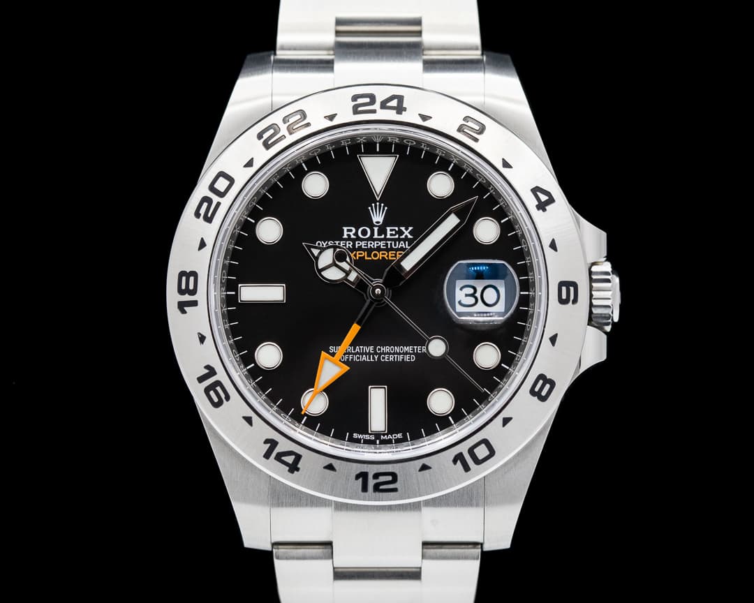 Rolex Explorer II Black Dial SS 2020