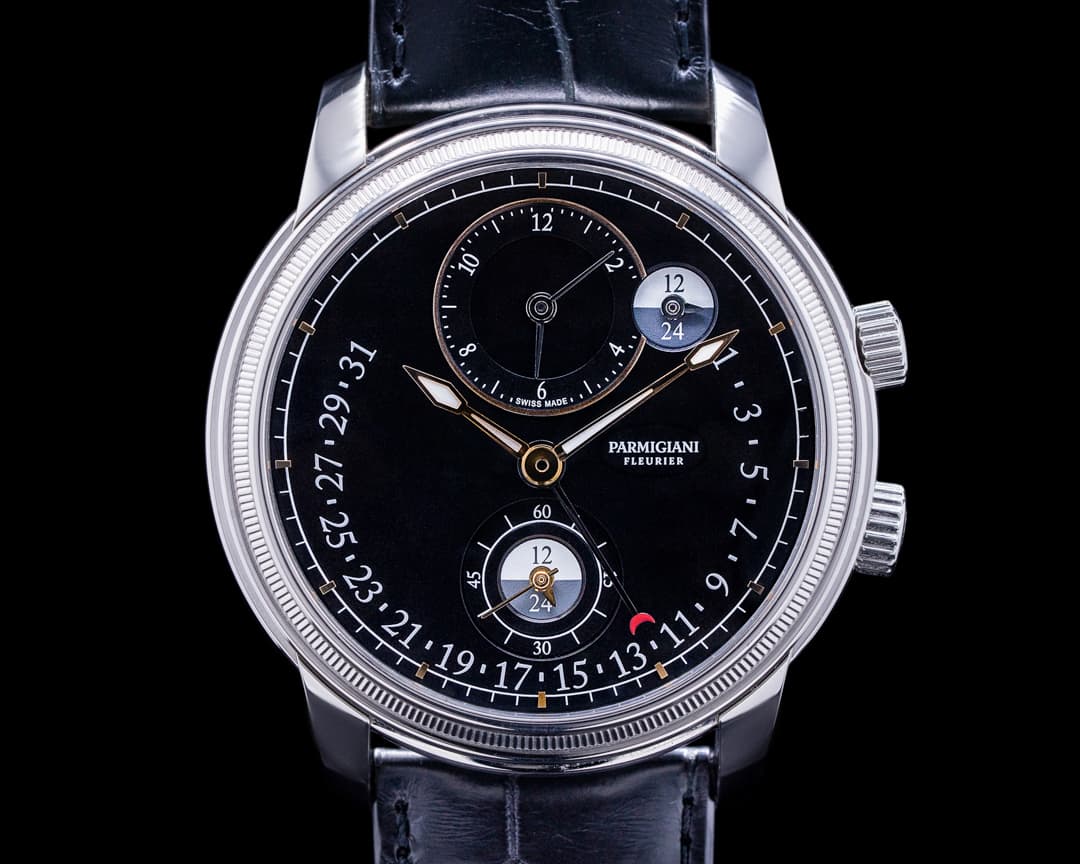 Parmigiani Fleurier Toric Hemispheres Retrograde SS 42.8mm