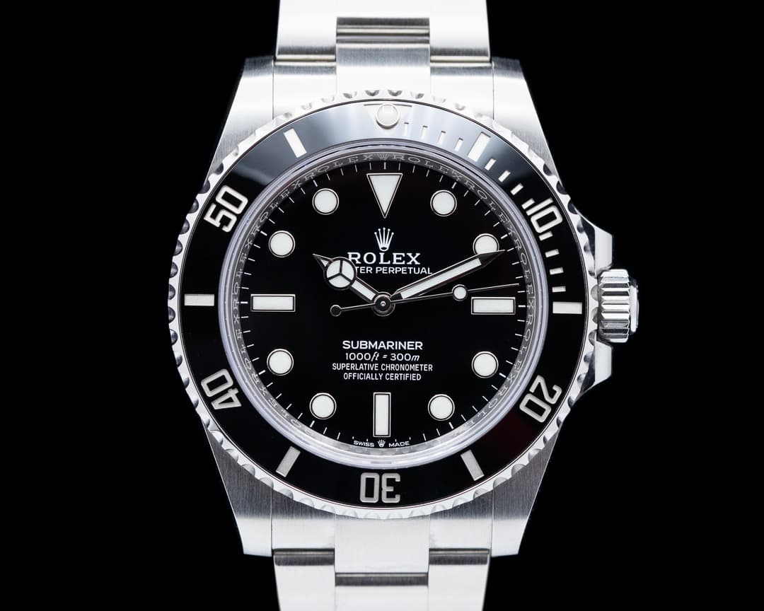Rolex Submariner 124060 No Date Ceramic Bezel 41MM