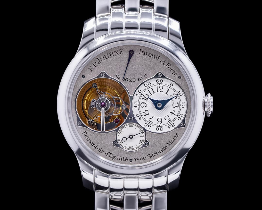 F. P. Journe Tourbillon Souverain "Dead Beat Seconds" Platinum BRACELET RARE 40M