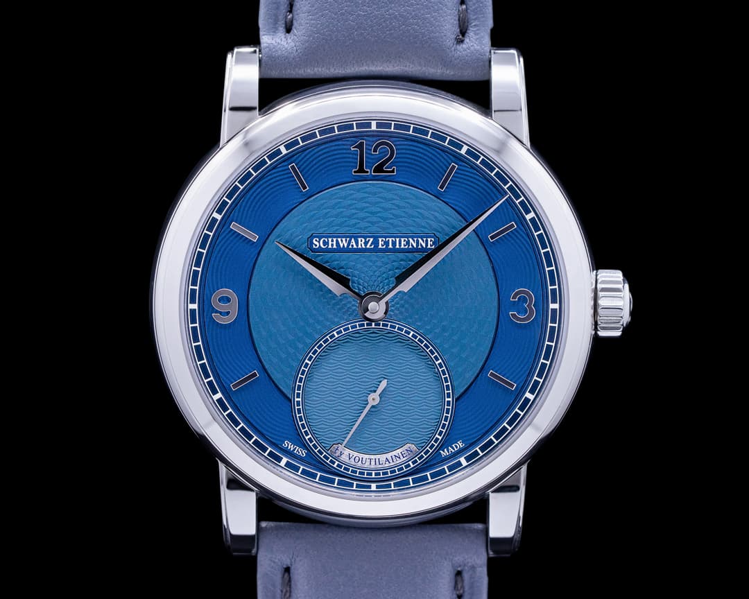 Schwarz Etienne Roma Synergy by Kari Voutilainen SS / Blue Dial LIMITED