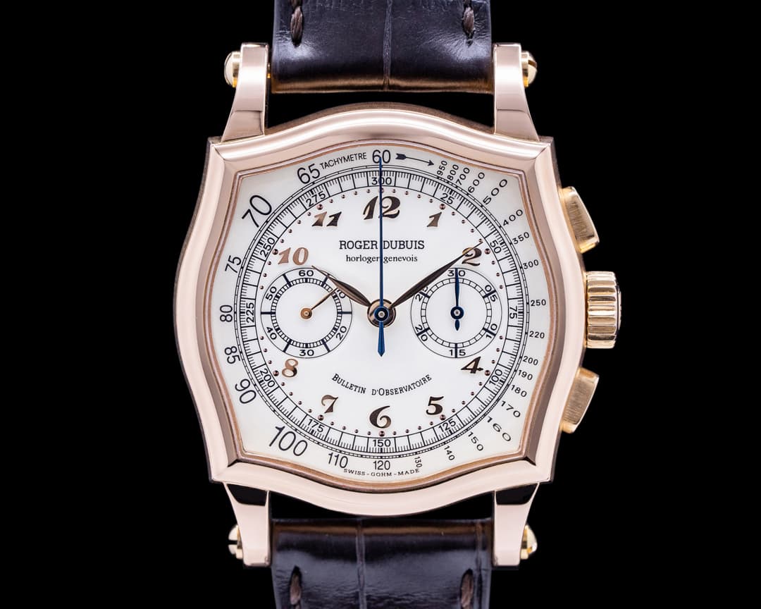 Roger Dubuis Sympathie S37 18K Rose Gold Chronograph FULL SET