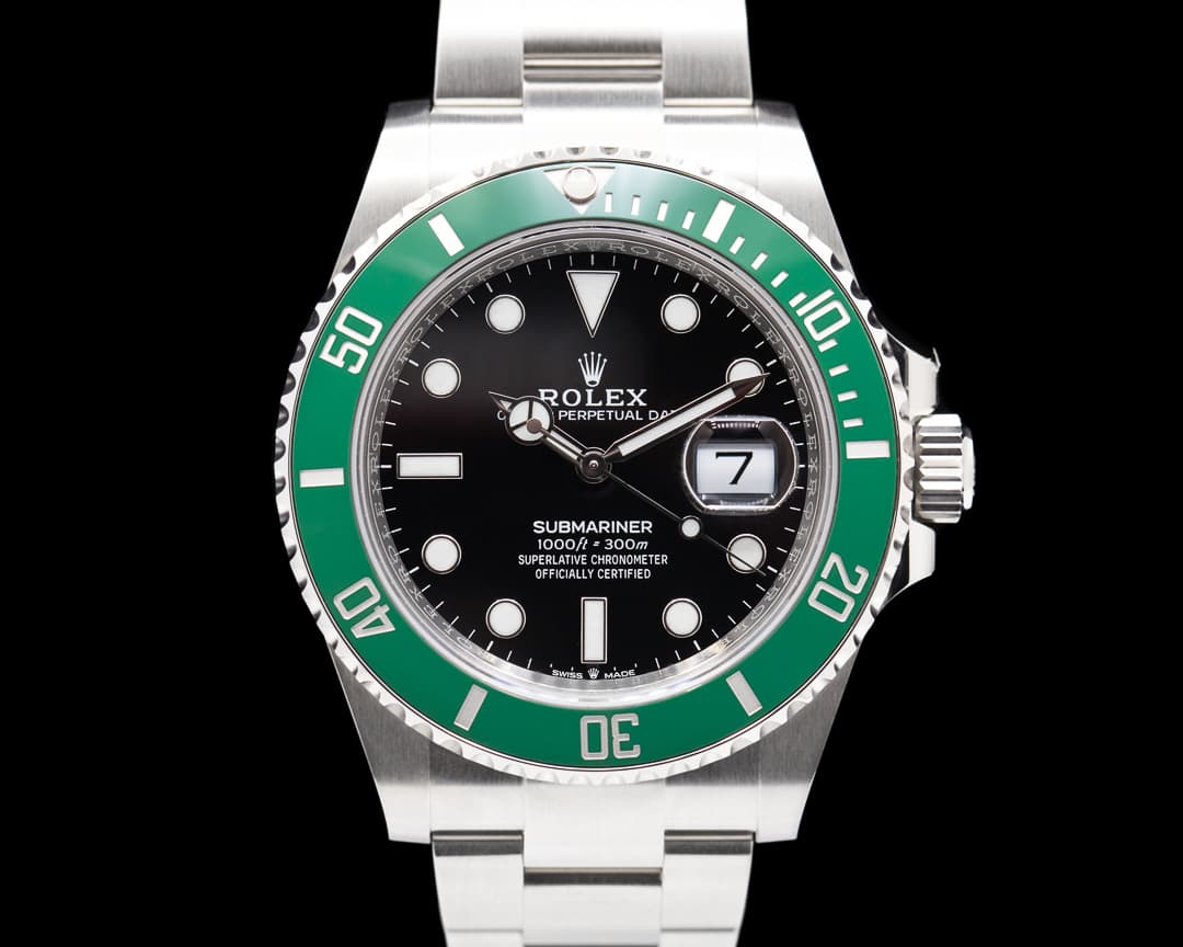 Rolex Submariner Date 126610LV Kermit GREEN Ceramic Bezel 41MM