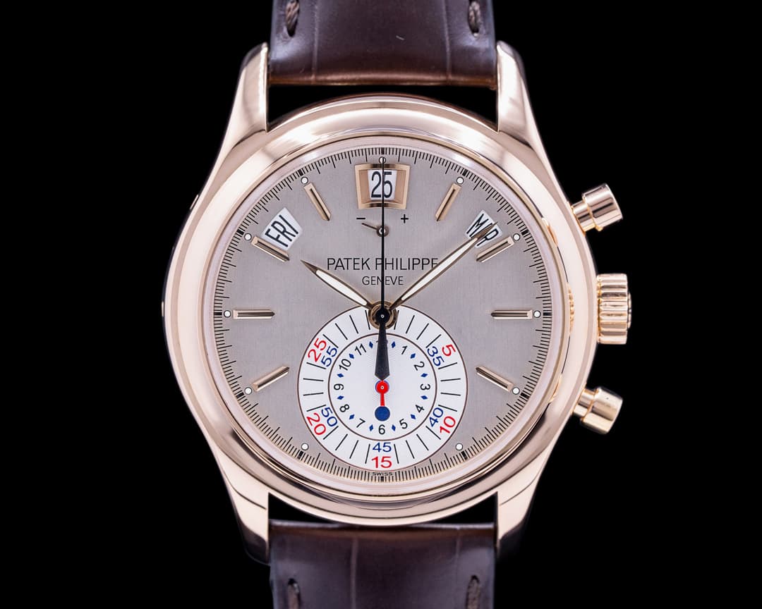 Patek Philippe Annual Calendar Chronograph 5960R 18K Rose Gold