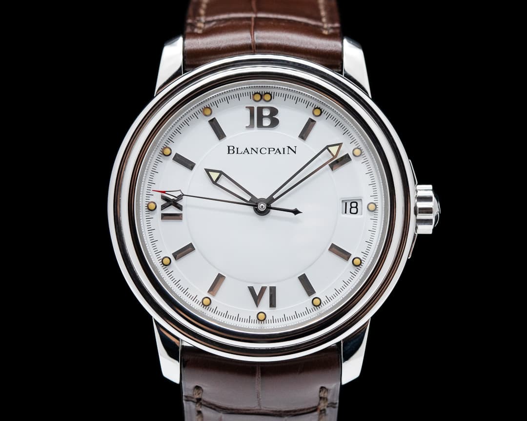 Blancpain Leman SS White Dial