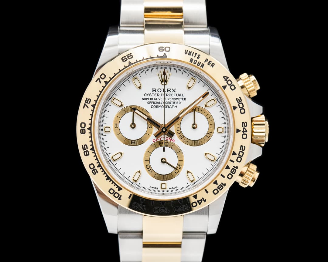 Rolex Daytona White Dial 18K Yellow Gold/SS 2019