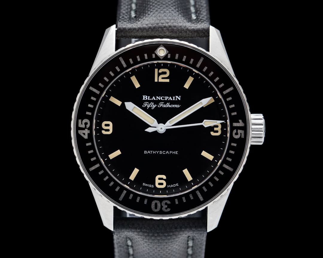 Blancpain Fifty Fathoms 38mm Bathyscaphe for HODINKEE