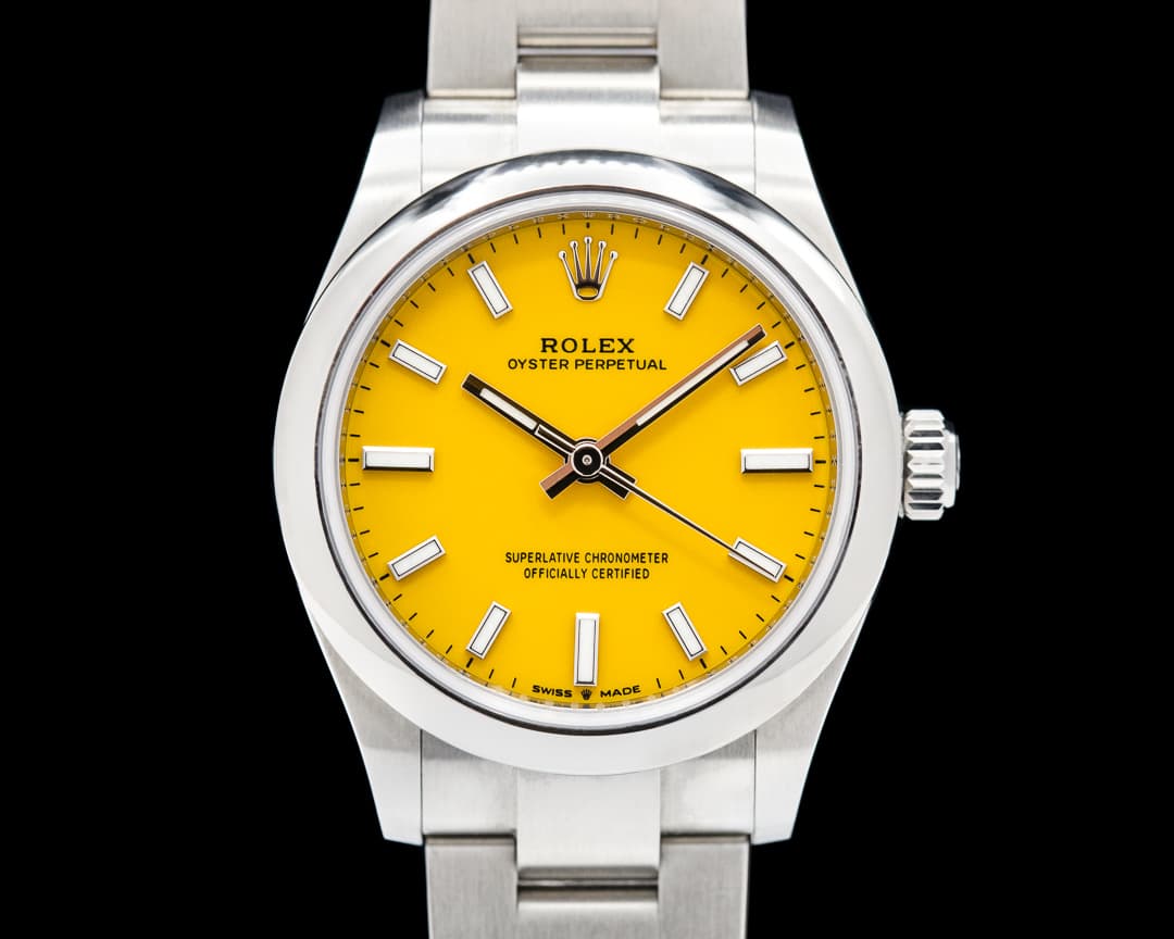 Rolex Oyster Perpetual 277200 31mm SS Yellow