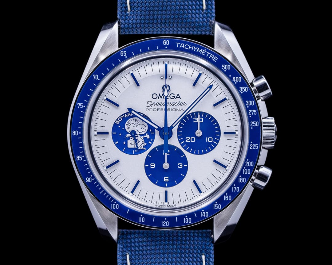 Omega Speedmaster Silver Snoopy Award 50th Anniversary UNWORN