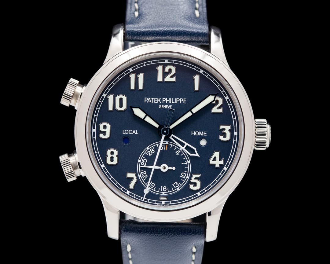 Patek Philippe Mid Size 7234G Calatrava Pilot Travel Time 2022