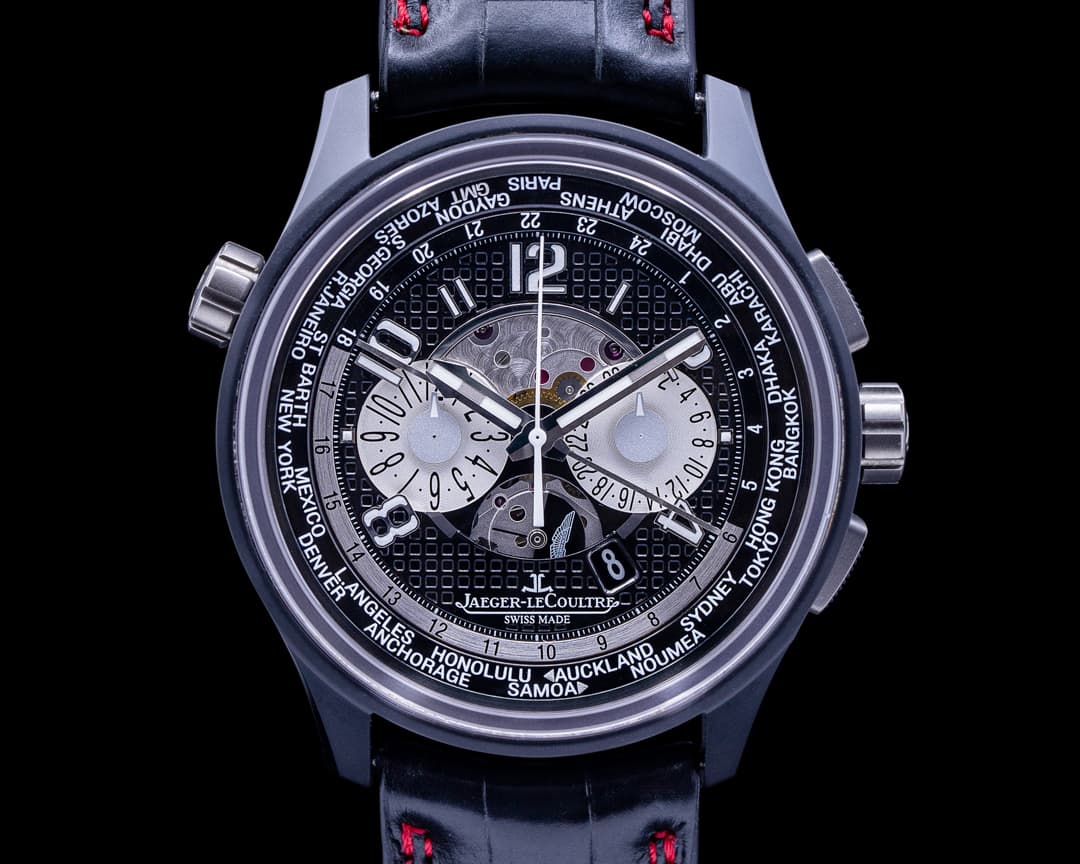 Jaeger-LeCoultre AMVOX5 World Chonograph Aston Martin Ceramic / Titanium