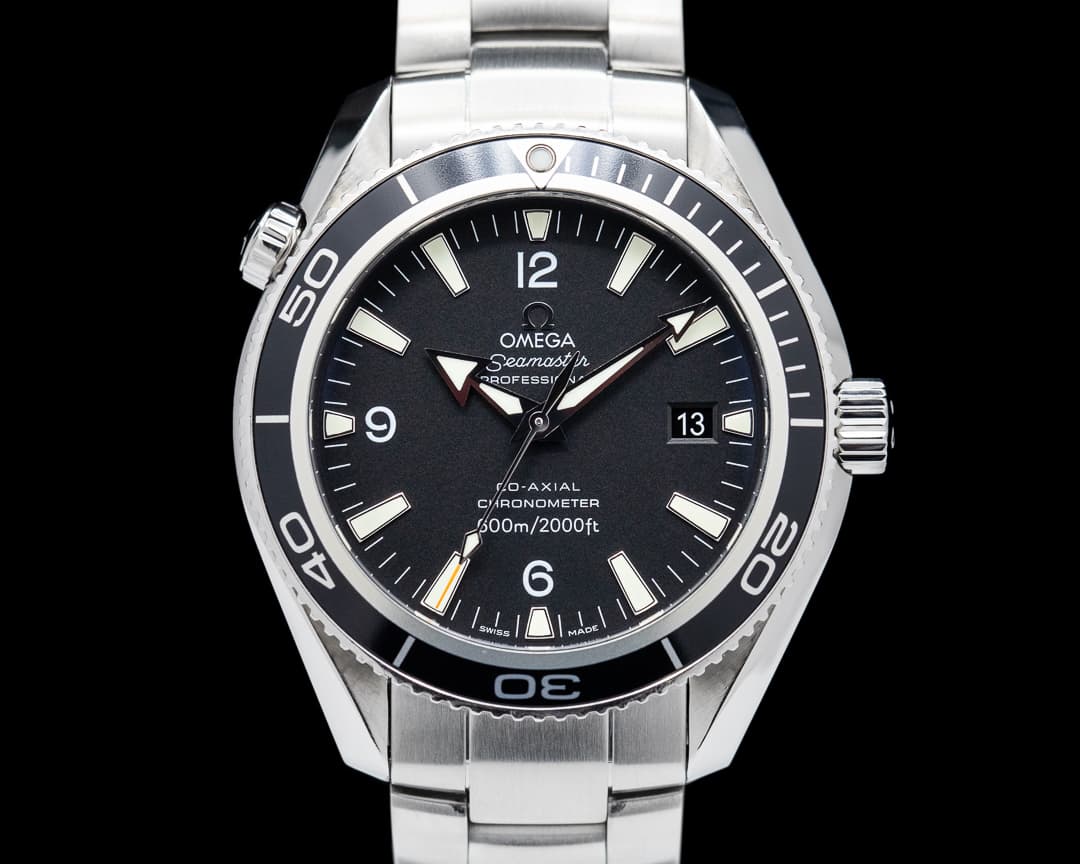 Omega Seamaster Planet Ocean Black Dial SS/SS 42MM