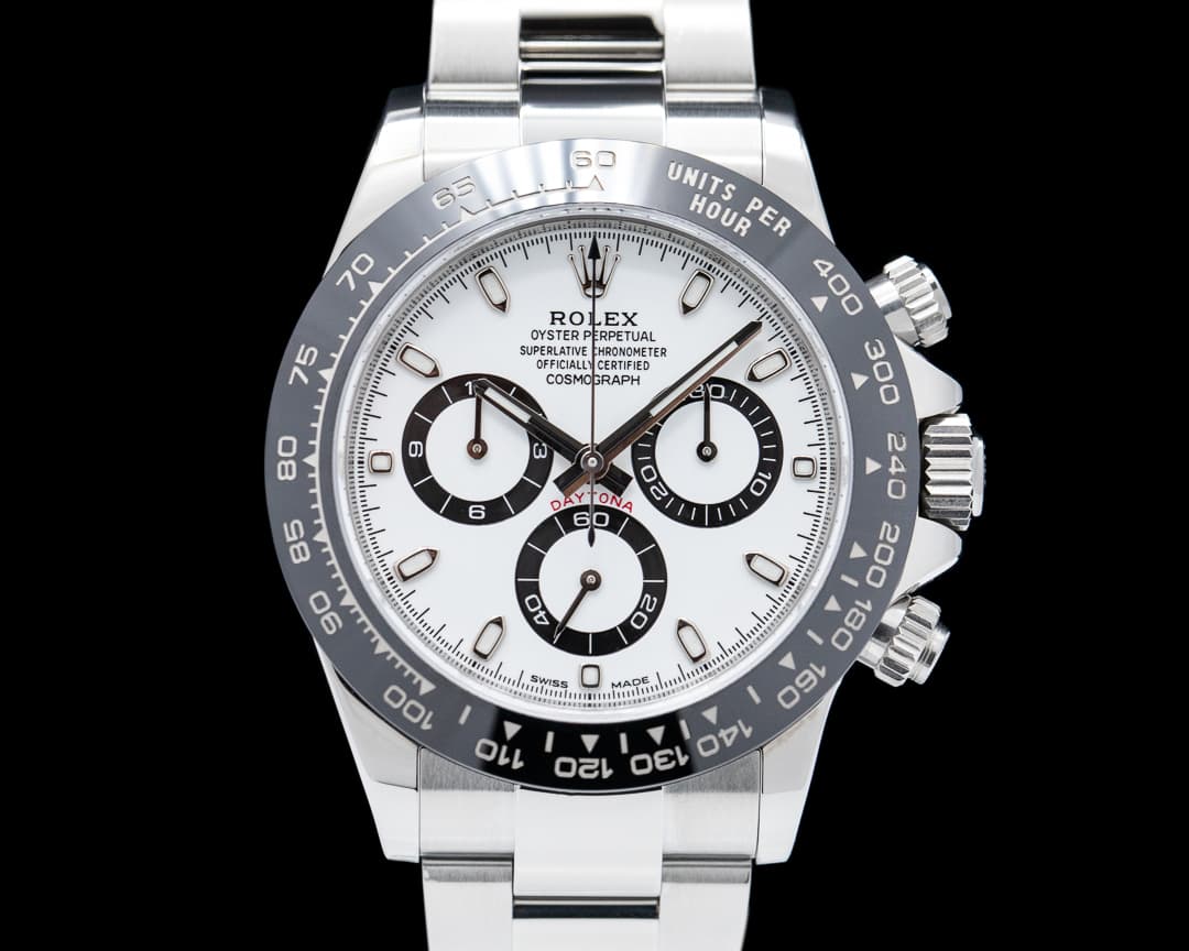 Rolex Daytona 116500LN Ceramic Bezel SS / White Dial