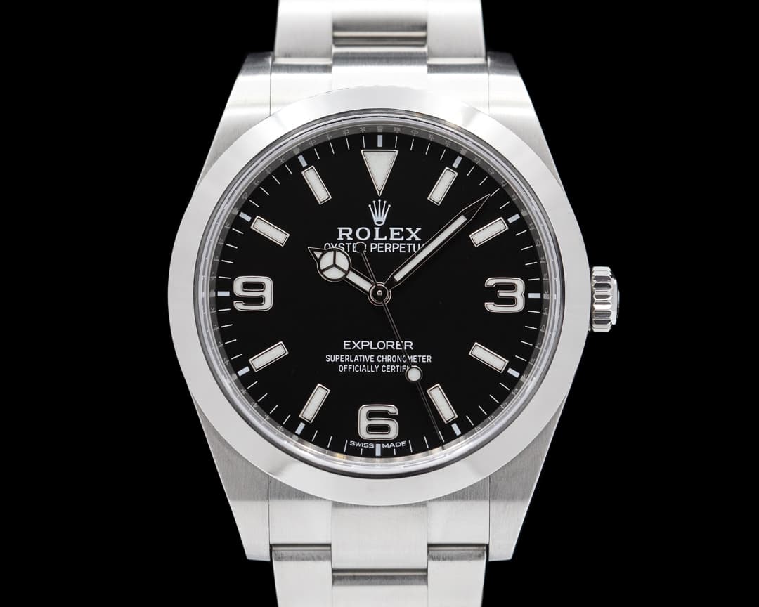 Rolex Explorer I 39MM Mark 2 dial
