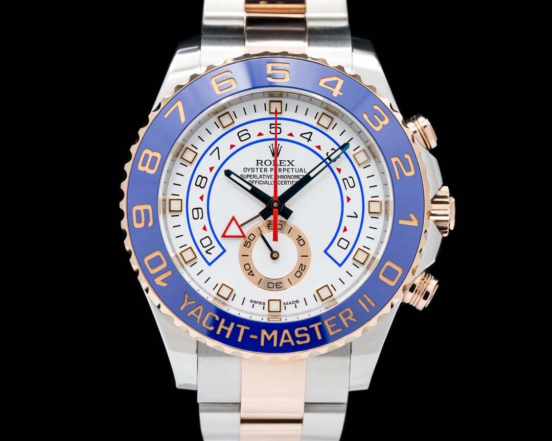 Rolex Yacht Master II SS / 18K Rose Gold