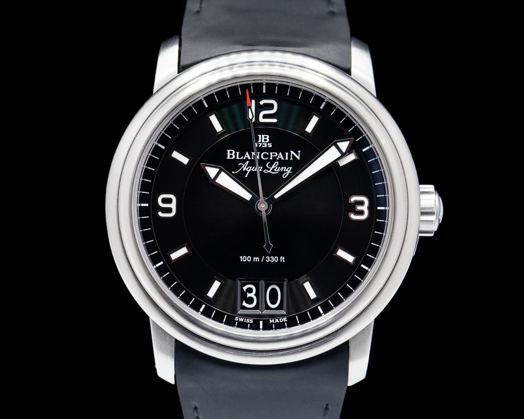 Blancpain Aqualung SS Big Date SS Rubber Strap