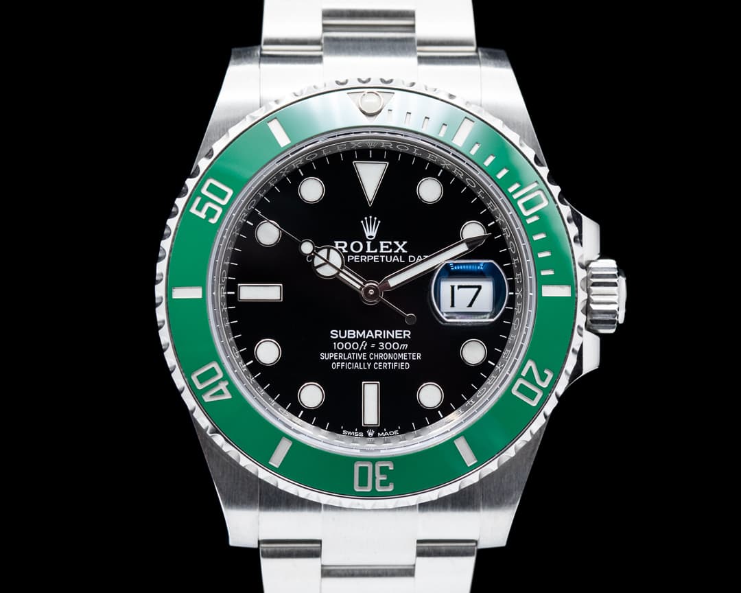 Rolex Submariner Date 126610LV Kermit GREEN Ceramic Bezel 41MM