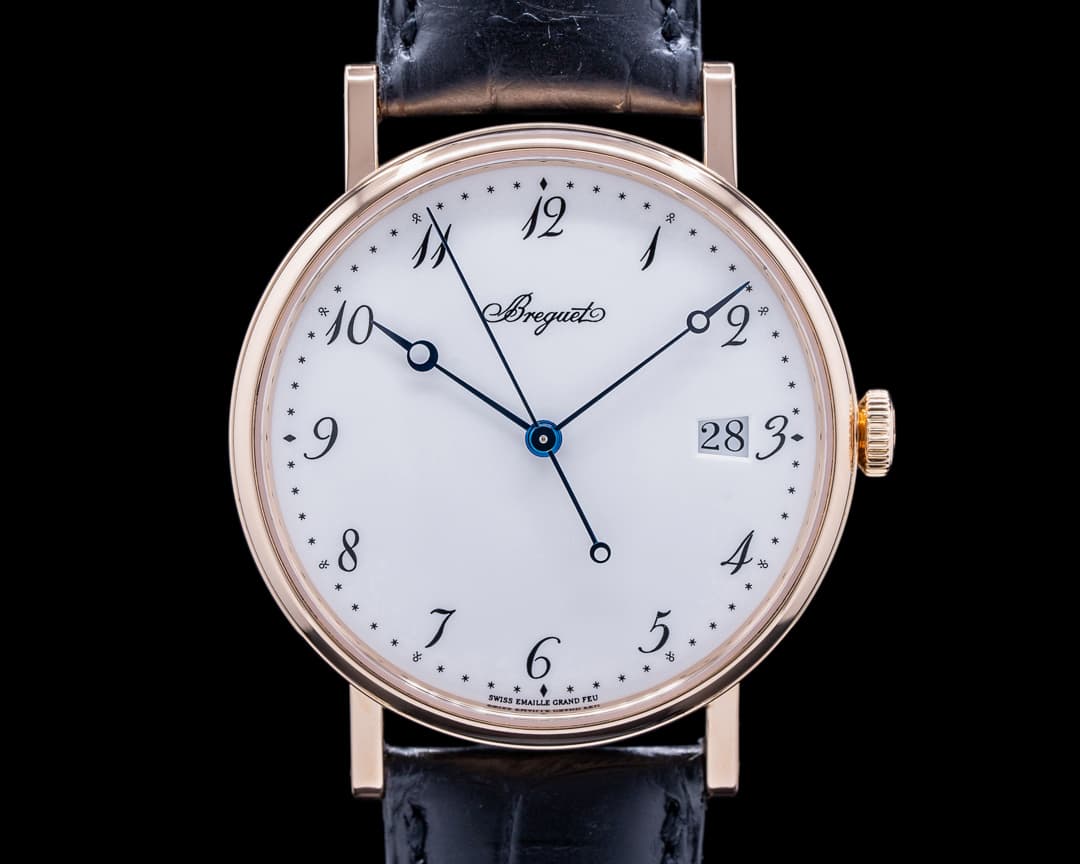 Breguet Classique 5177BR Automatic Enamel Dial 18K Rose Gold