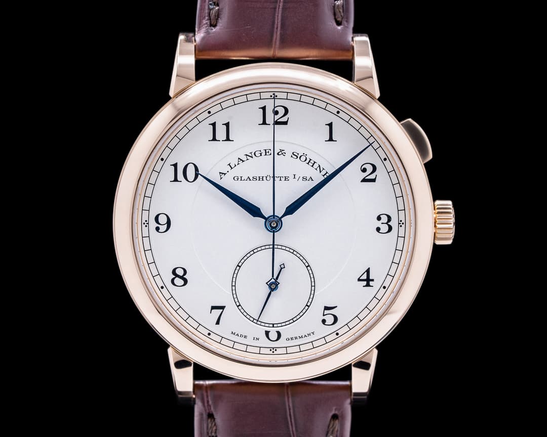 A. Lange and Sohne 1815 Homage to Walter 297.032 Lange "Jumping Seconds" 18K Rose Limited