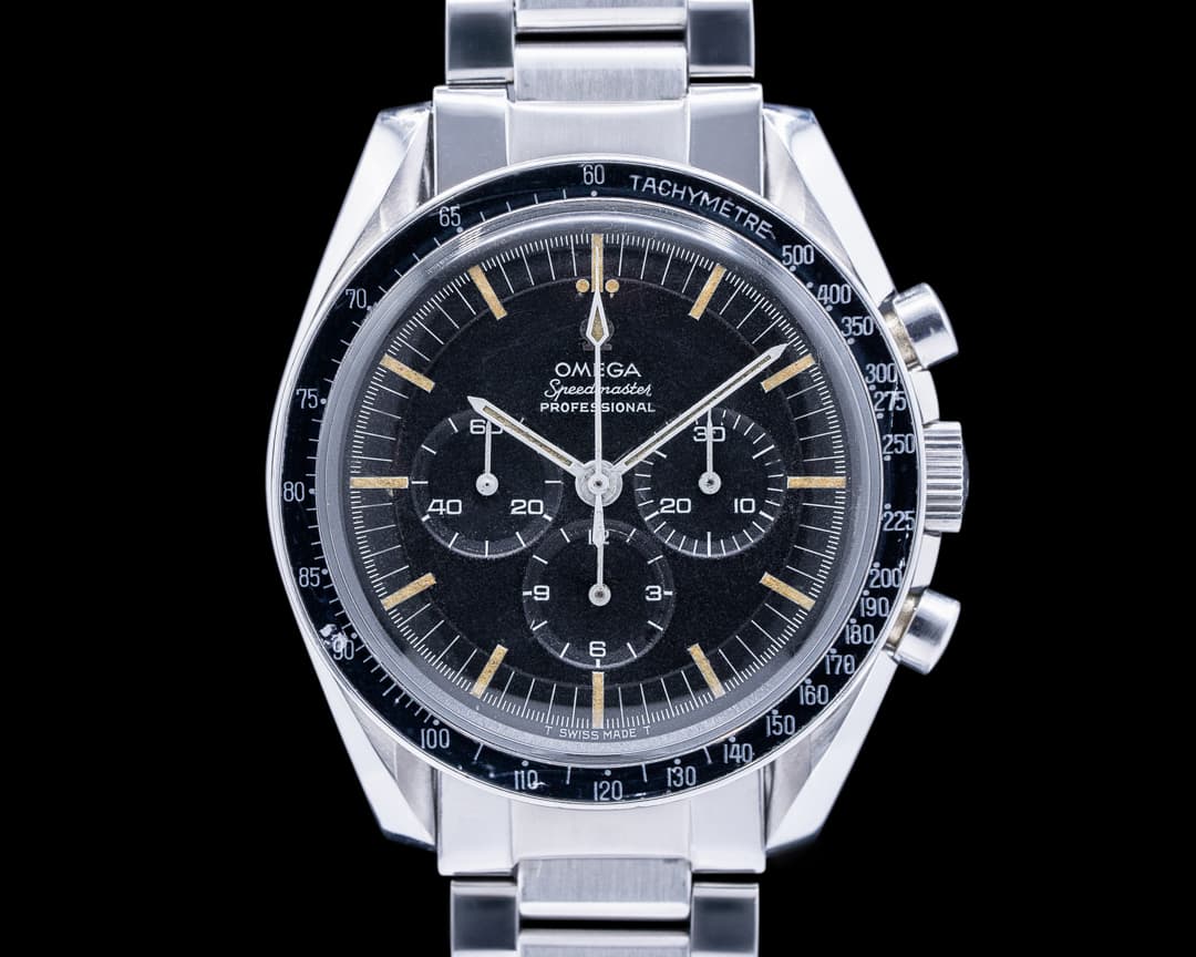 Omega Vintage Speedmaster Professional SS CB CASE RARE c. 1967