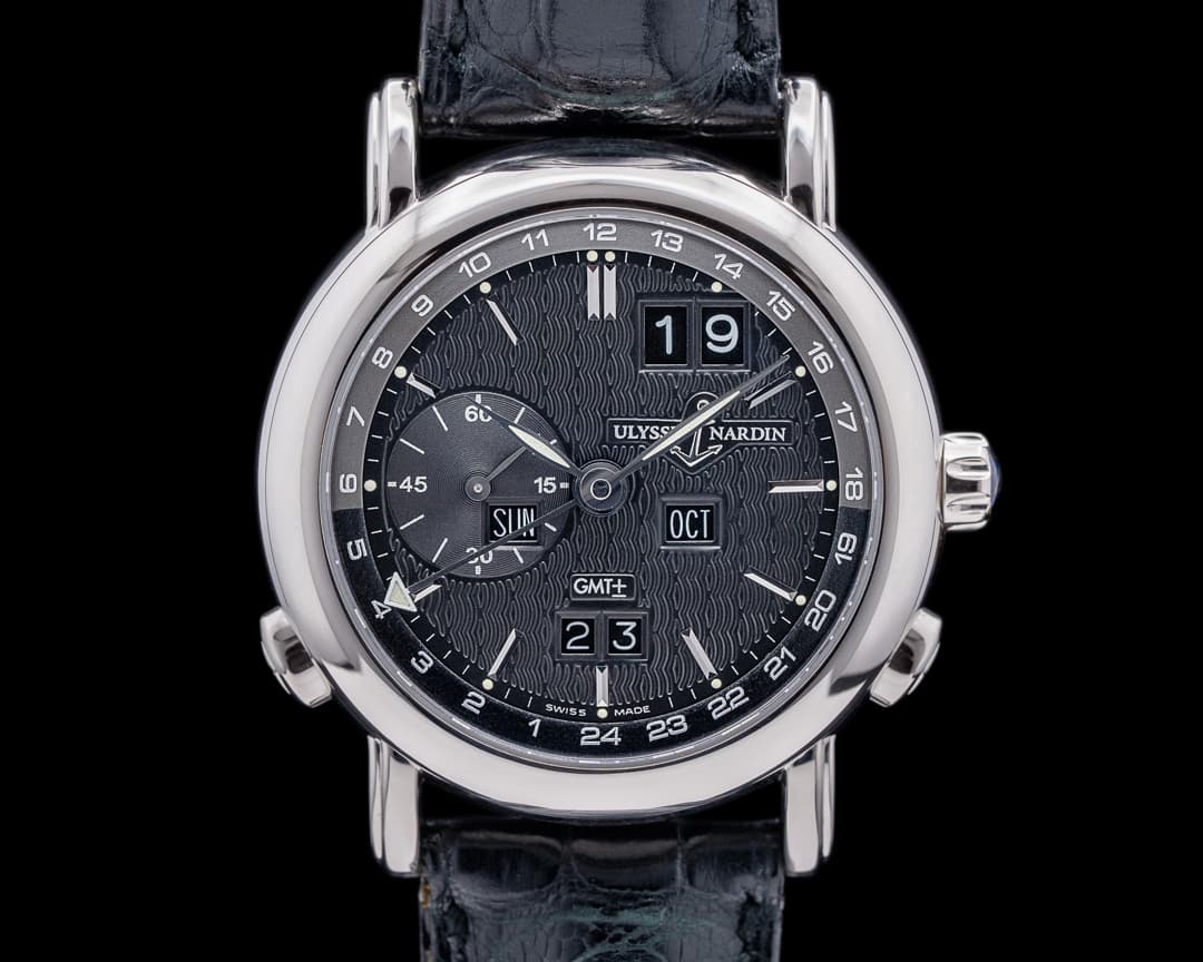 Ulysse Nardin GMT Perpetual Calendar 18K White Gold 38MM