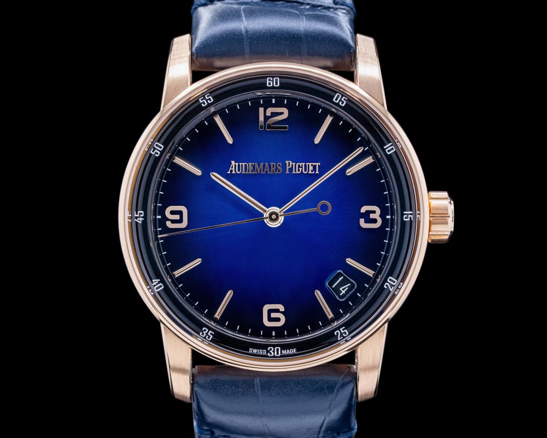 Audemars Piguet Code 11:59 Automatic 18k Rose Gold / Blue Dial