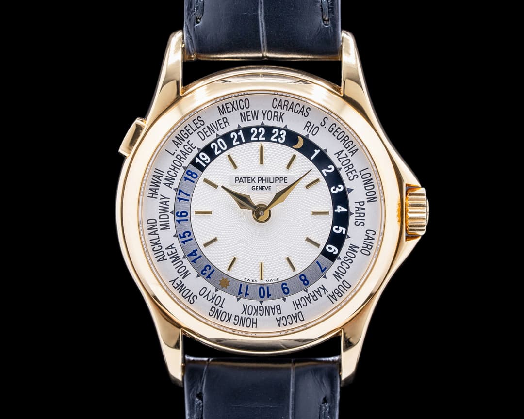 Patek Philippe World Time 5110J 18K Yellow Gold FULL SET PATINA