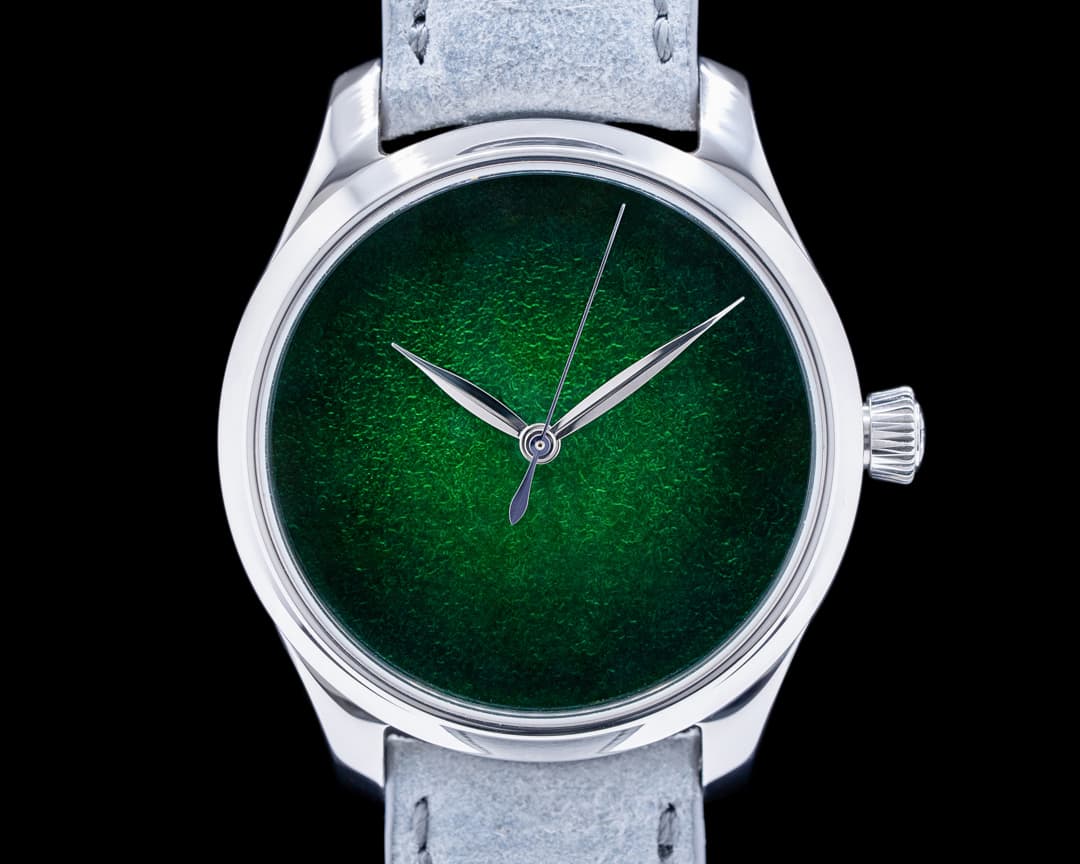 H. Moser & Cie. Endeavour Centre Seconds Concept "Lime" Green Dial