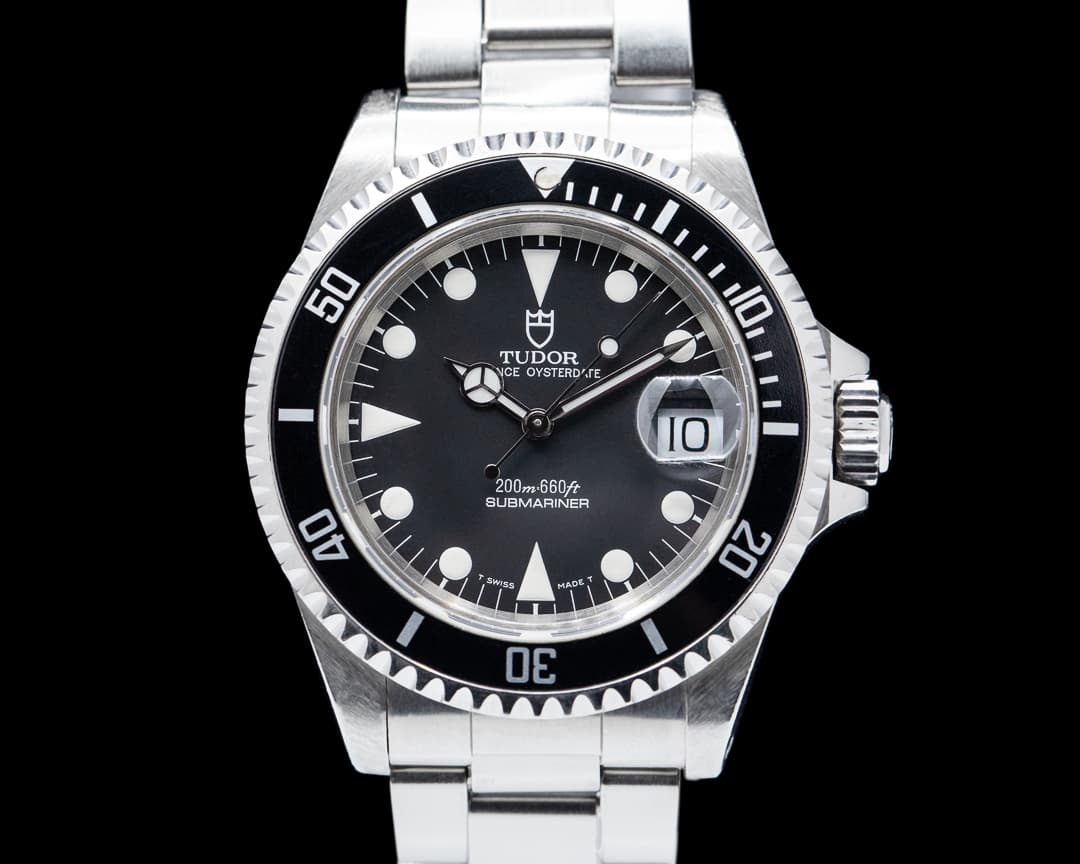 Tudor Submariner Black Dial SS Bracelet