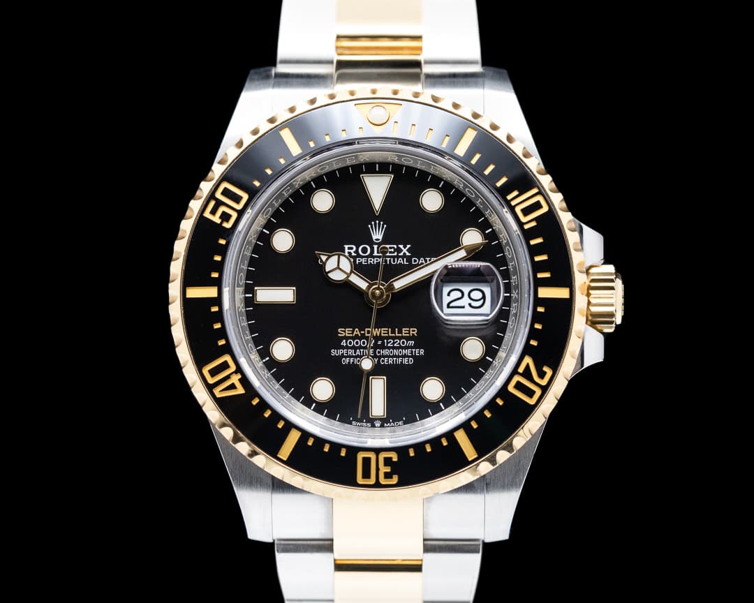 Rolex Sea Dweller 126603 "Two-Tone" SS / 18k Yellow Gold